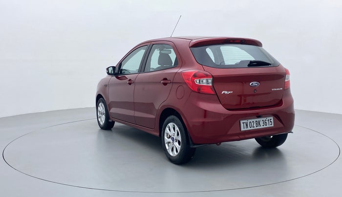 2017 Ford New Figo 1.2 TITANIUM, Petrol, Manual, 39,444 km, Left Back Diagonal (45- Degree) View