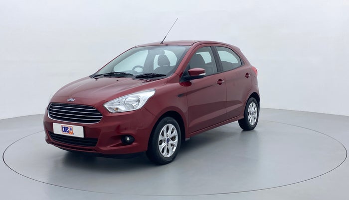 2017 Ford New Figo 1.2 TITANIUM, Petrol, Manual, 39,444 km, Left Front Diagonal (45- Degree) View