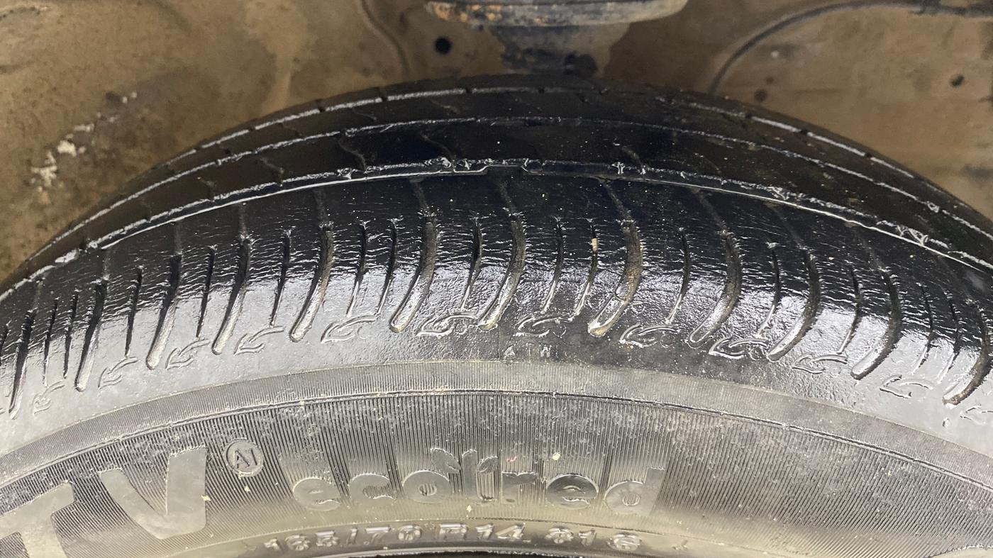2022 Maruti S PRESSO VXI (O), Petrol, Manual, 48,556 km, Right Front Tyre Tread