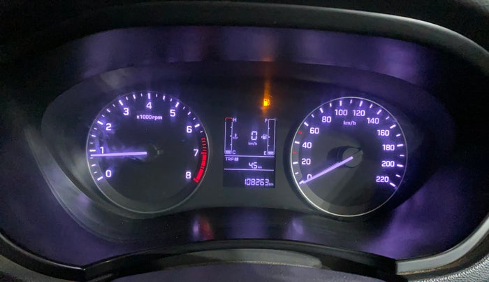 2016 Hyundai i20 Active 1.2 S, Petrol, Manual, 1,08,259 km, Odometer Image