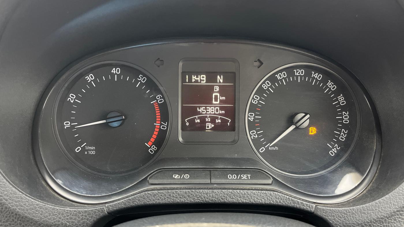 2021 Skoda Rapid AMBITION AT TSI, Petrol, Automatic, 45,377 km, Odometer Image