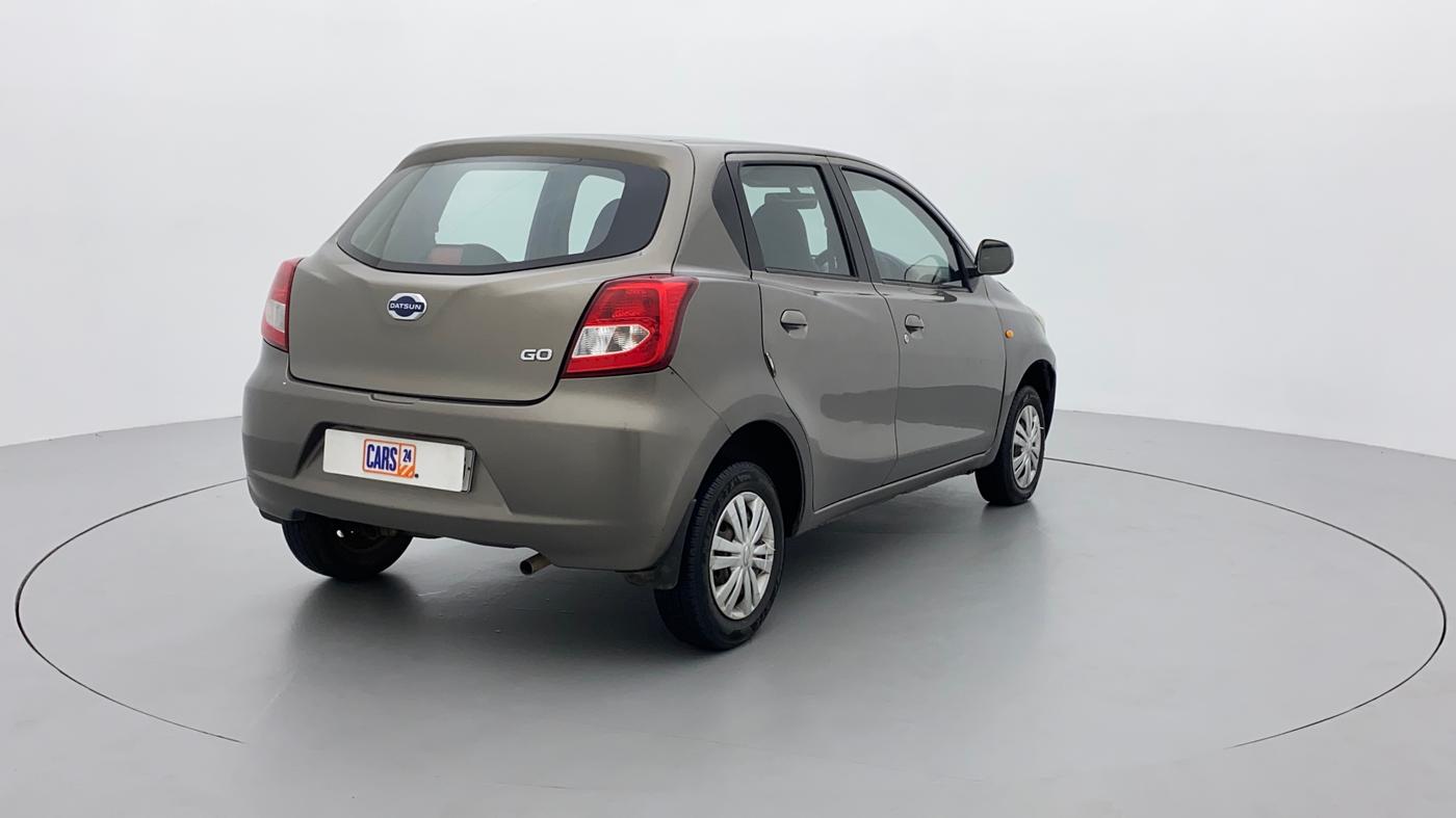 2016 Datsun Go T, Petrol, Manual, 58,433 km, Right Back Diagonal