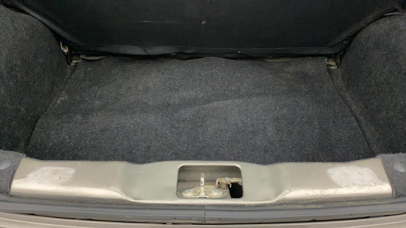 2016 Datsun Go T, Petrol, Manual, 58,433 km, Boot Inside