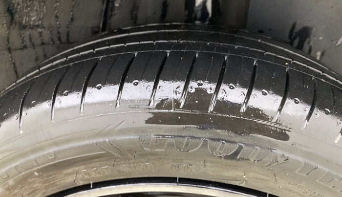 2022 Tata ALTROZ XZA PLUS DARK EDTION, Petrol, Automatic, 24,803 km, Left Rear Tyre Tread