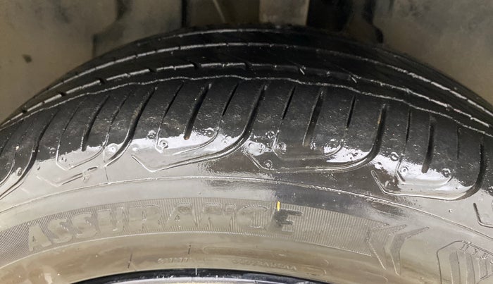 2022 Tata ALTROZ XZA PLUS DARK EDTION, Petrol, Automatic, 24,803 km, Right Front Tyre Tread