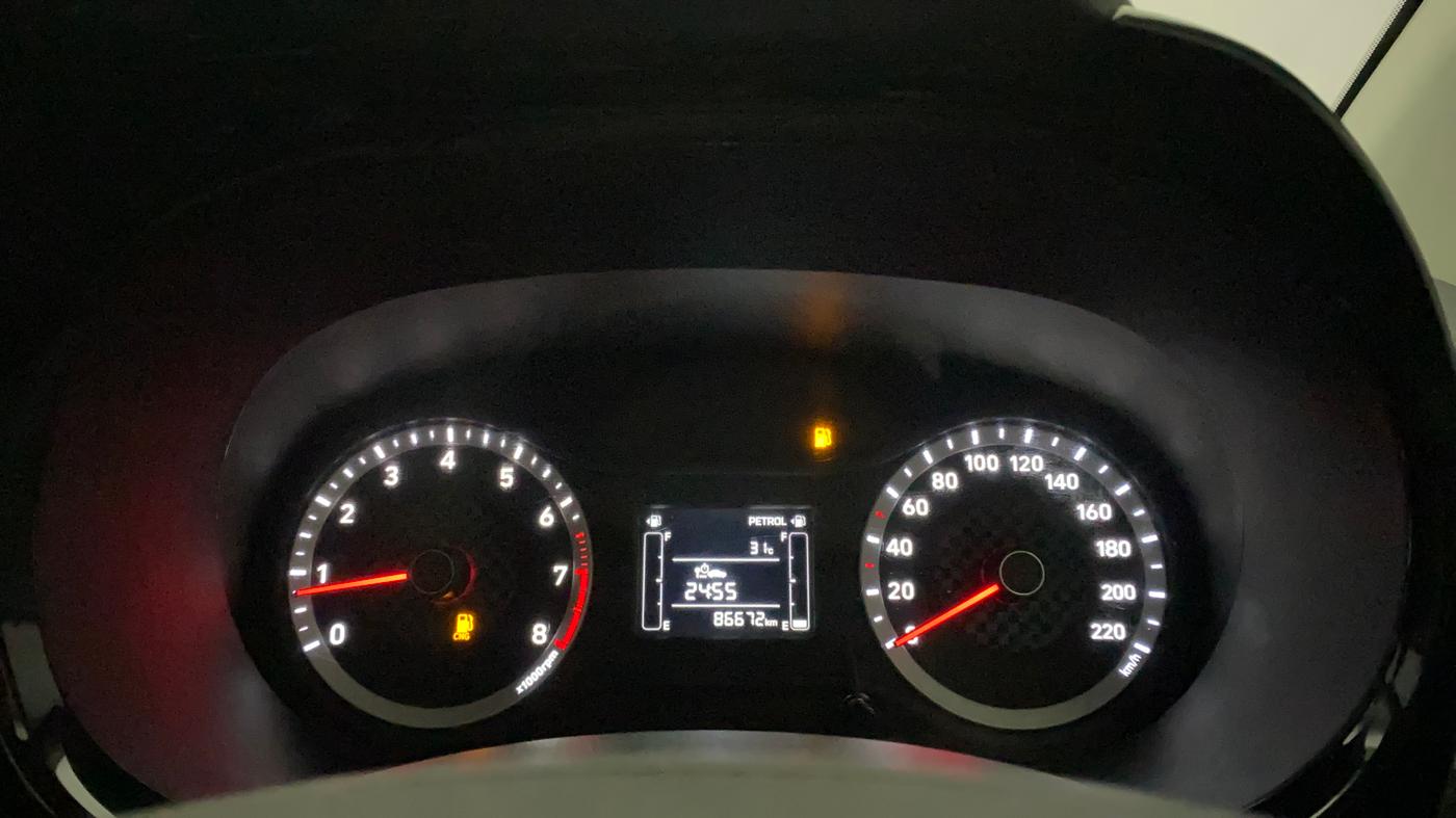 2022 Hyundai GRAND I10 NIOS SPORTZ 1.2 KAPPA VTVT CNG, CNG, Manual, 86,673 km, Odometer Image
