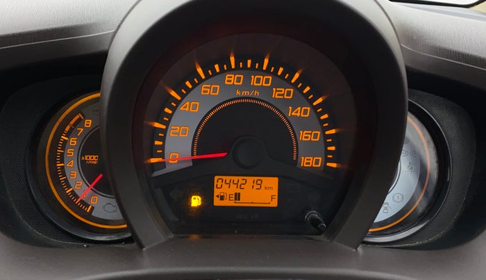 2013 Honda Brio S MT, Petrol, Manual, 44,214 km, Odometer Image