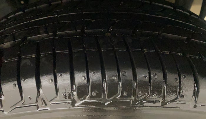 2024 Tata TIGOR XZ PLUS PETROL, Petrol, Manual, 5,590 km, Left Rear Tyre Tread