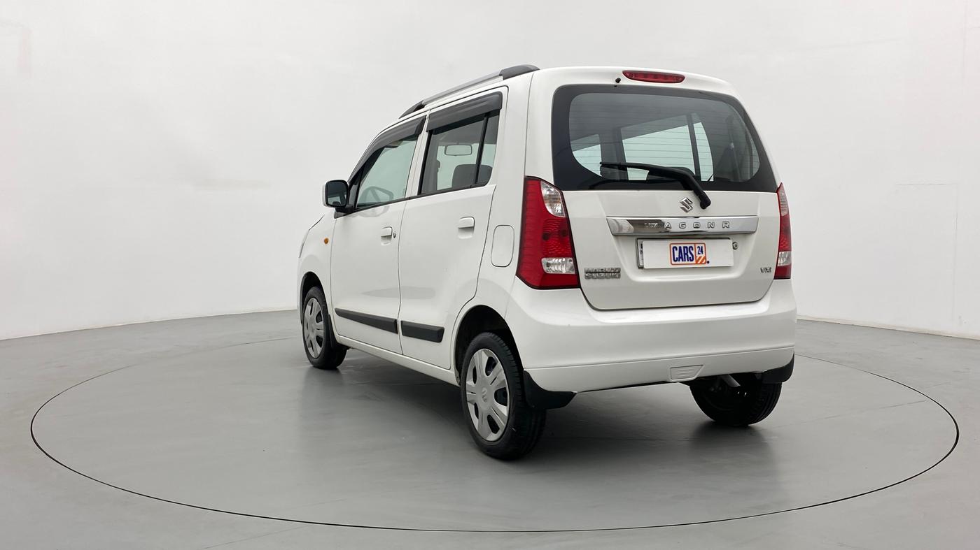 2018 Maruti Wagon R 1.0 VXI, Petrol, Manual, 47,906 km, Left Back Diagonal