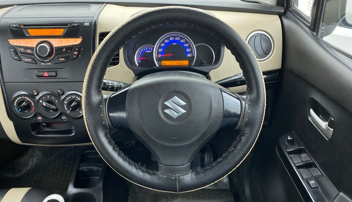 2018 Maruti Wagon R 1.0 VXI, Petrol, Manual, 47,906 km, Steering Wheel Close Up