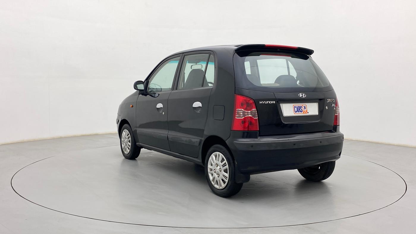 2010 Hyundai Santro Xing GLS, Petrol, Manual, 62,572 km, Left Back Diagonal