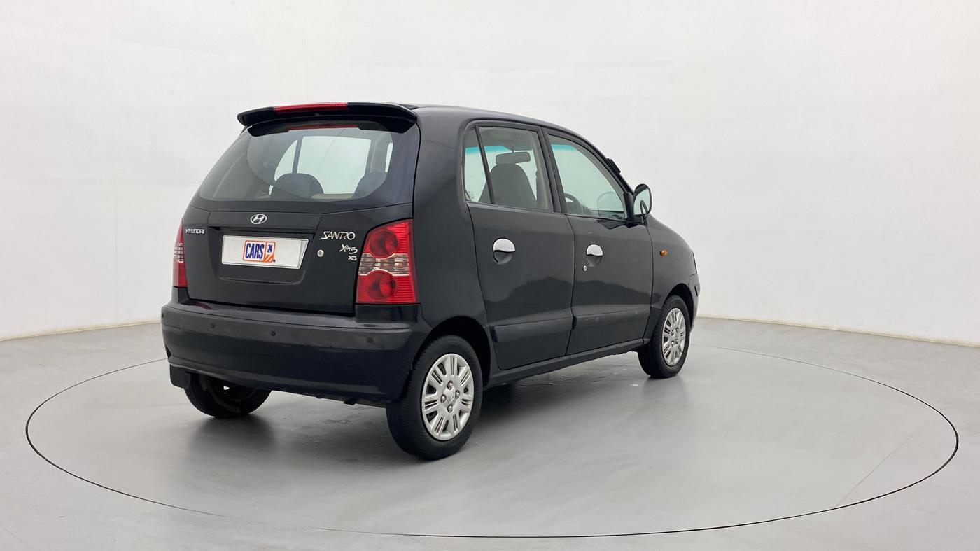 2010 Hyundai Santro Xing GLS, Petrol, Manual, 62,572 km, Right Back Diagonal