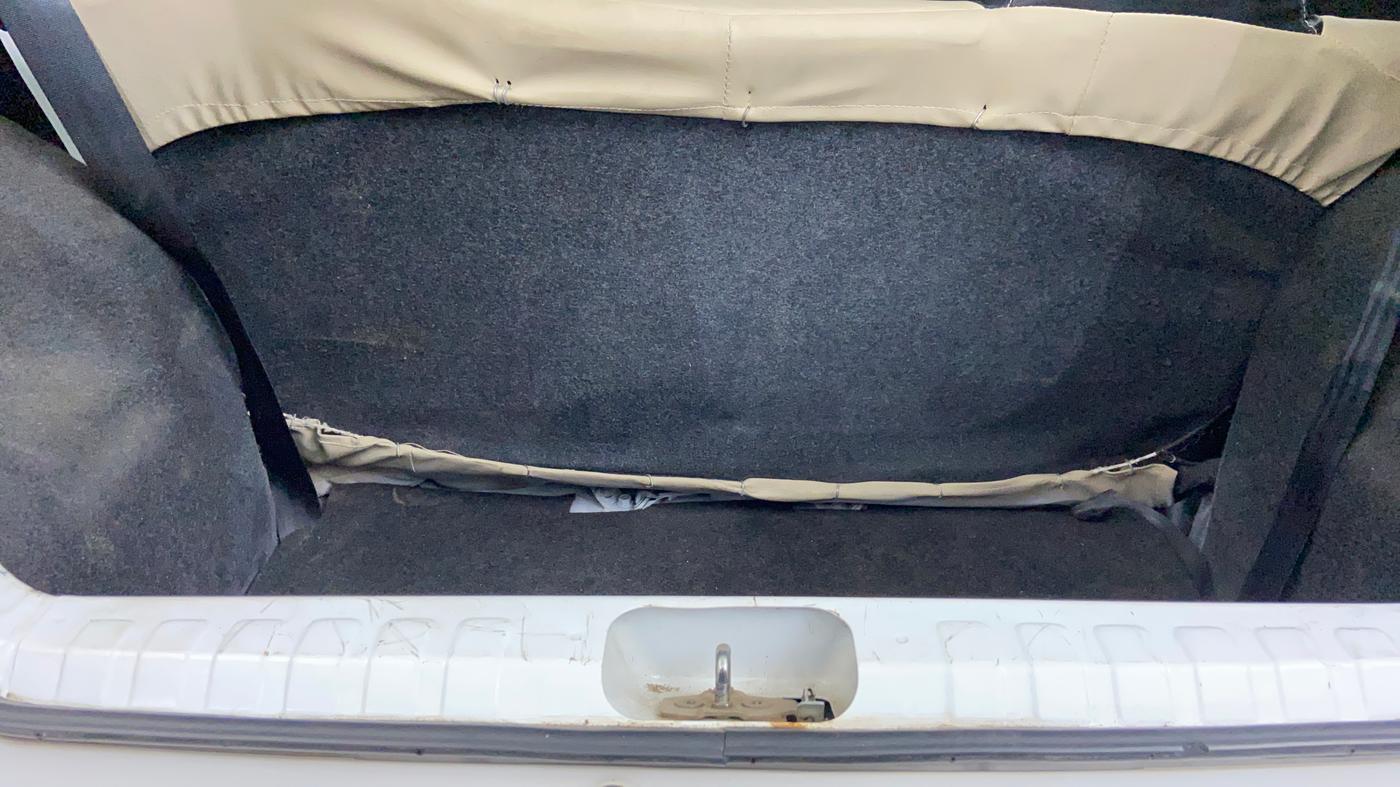 2019 Datsun Go A, Petrol, Manual, 35,887 km, Boot Inside