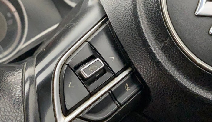2017 Maruti Dzire VXI, Petrol, Manual, 53,668 km, Steering wheel - Sound system control not functional