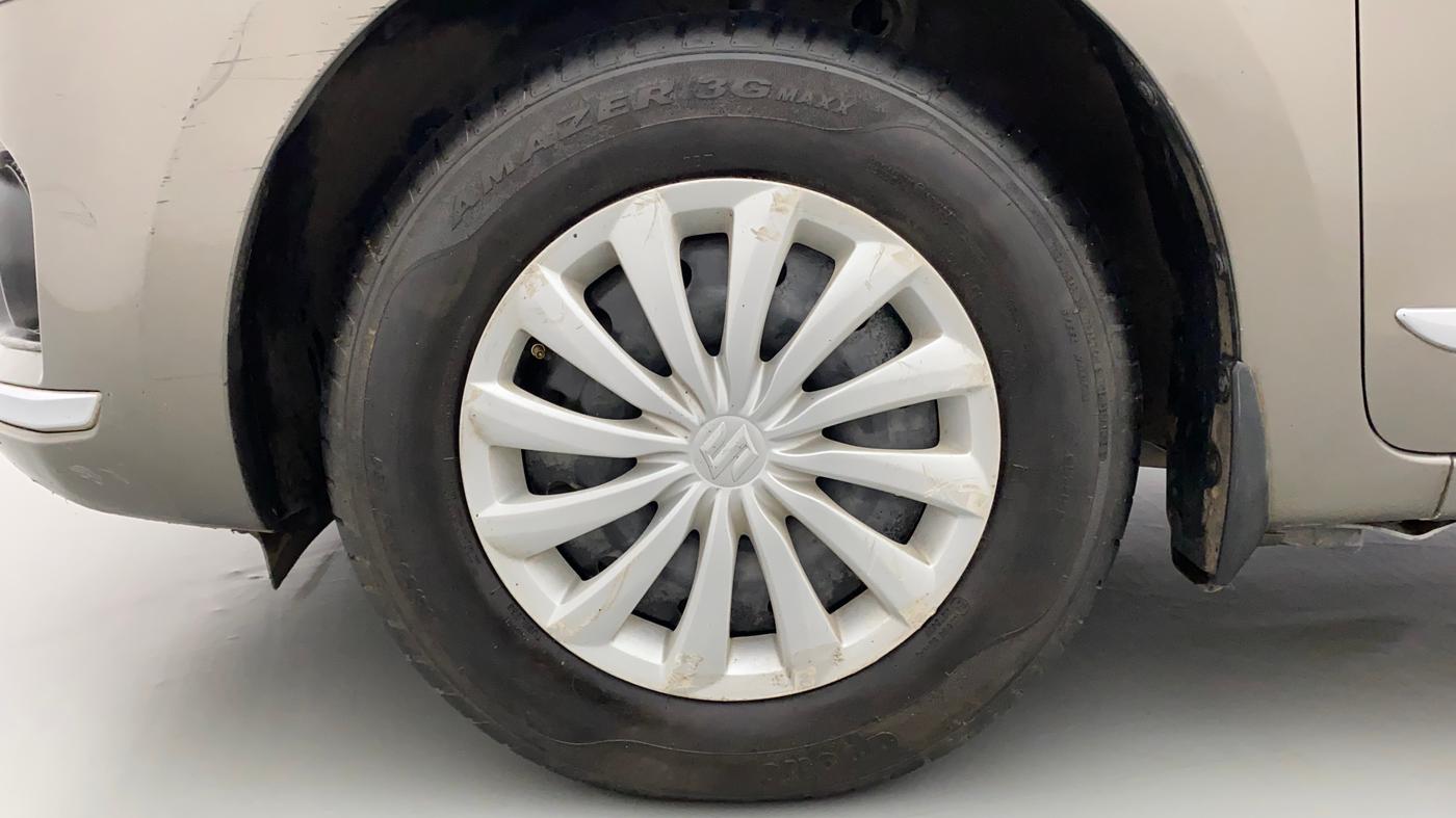 2017 Maruti Dzire VXI, Petrol, Manual, 53,668 km, Left Front Wheel