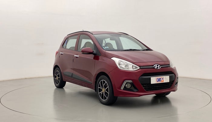 2014 Hyundai Grand i10 SPORTZ 1.2 KAPPA VTVT, Petrol, Manual, 78,422 km, Right Front Diagonal