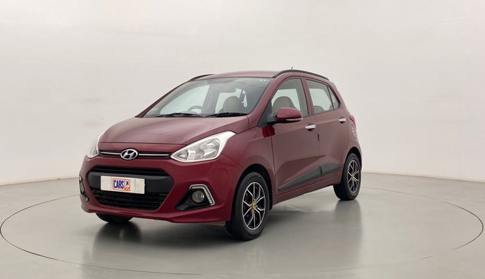 2014 Hyundai Grand i10 SPORTZ 1.2 KAPPA VTVT, Petrol, Manual, 78,422 km, Left Front Diagonal