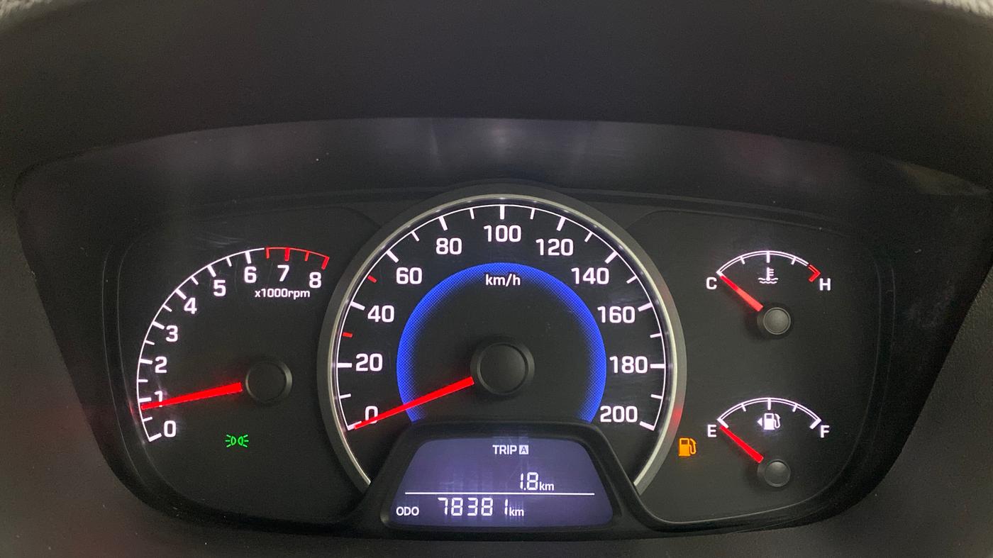 2014 Hyundai Grand i10 SPORTZ 1.2 KAPPA VTVT, Petrol, Manual, 78,422 km, Odometer Image