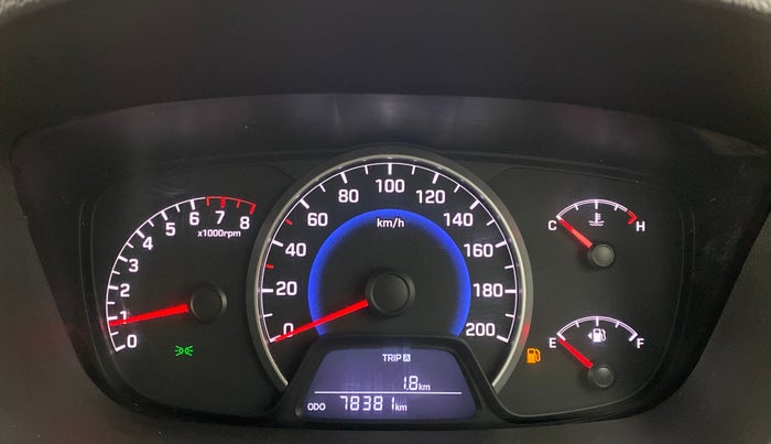 2014 Hyundai Grand i10 SPORTZ 1.2 KAPPA VTVT, Petrol, Manual, 78,422 km, Odometer Image