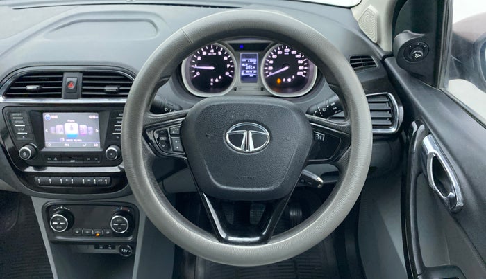 2017 Tata TIGOR XZ (O) PETROL, Petrol, Manual, 17,367 km, Steering Wheel Close Up