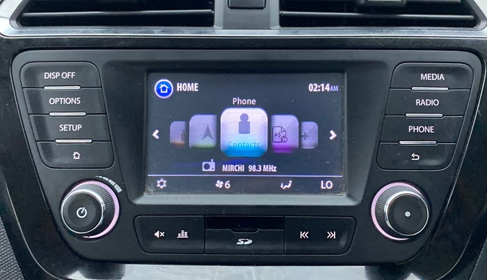 2017 Tata TIGOR XZ (O) PETROL, Petrol, Manual, 17,367 km, Infotainment System