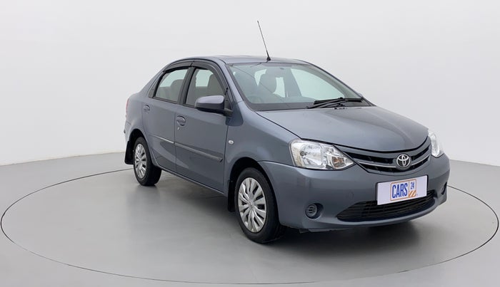 2013 Toyota Etios G, Petrol, Manual, 91,297 km, Right Front Diagonal