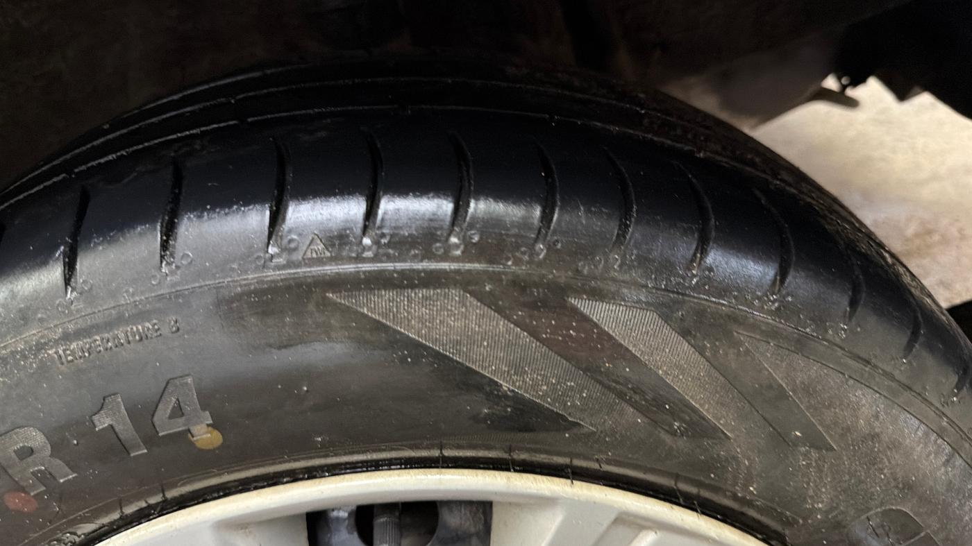 2016 Nissan Micra XL CVT, Petrol, Automatic, 71,256 km, Left Rear Tyre Tread