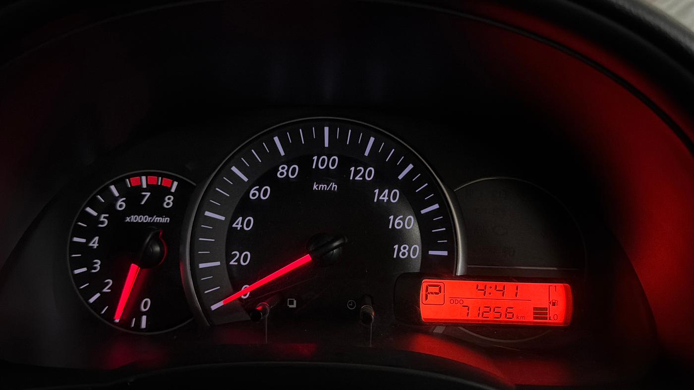2016 Nissan Micra XL CVT, Petrol, Automatic, 71,256 km, Odometer Image