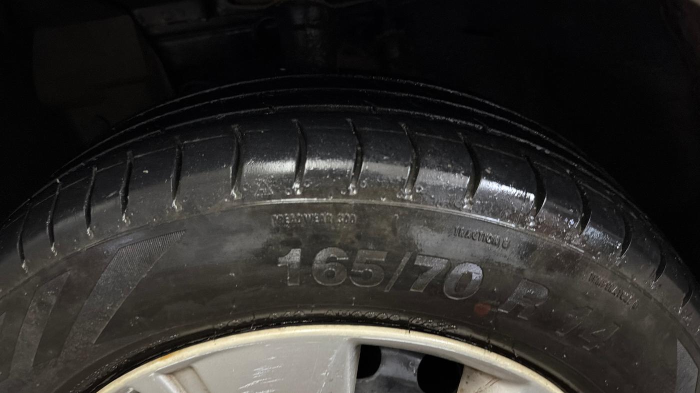 2016 Nissan Micra XL CVT, Petrol, Automatic, 71,256 km, Left Front Tyre Tread