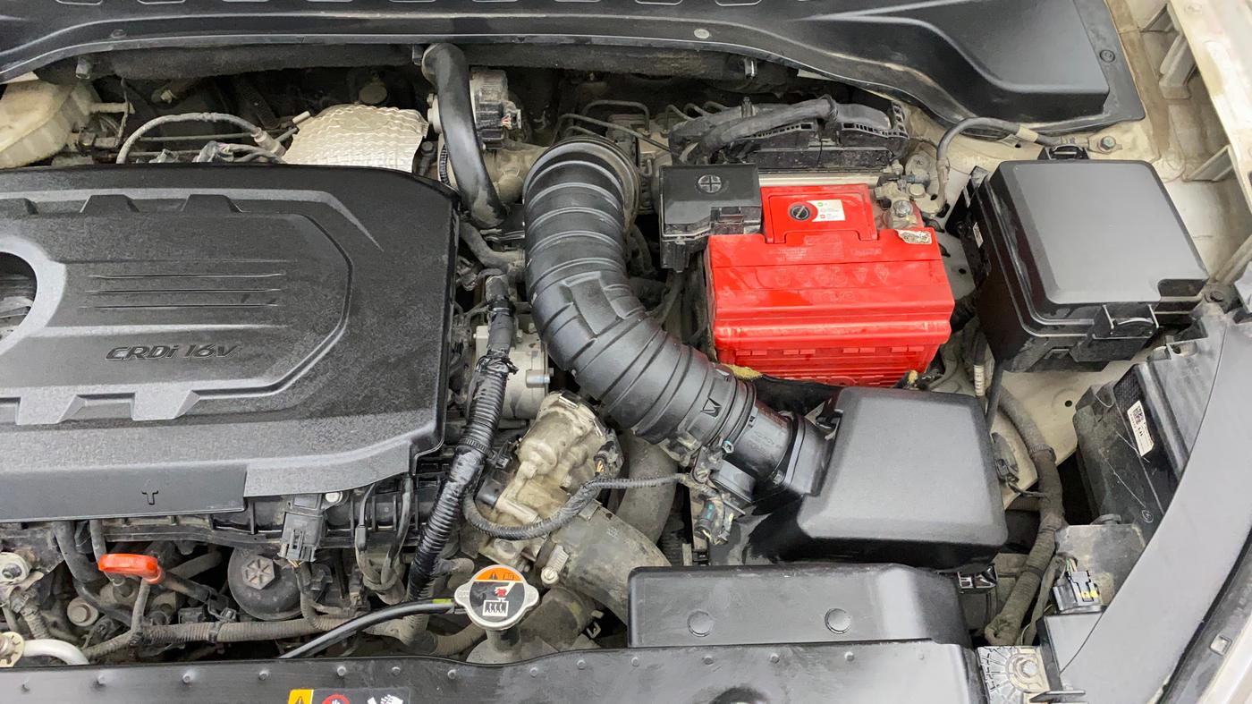 2021 KIA SONET HTK PLUS 1.5 AT, Diesel, Automatic, 83,760 km, Engine View - Left