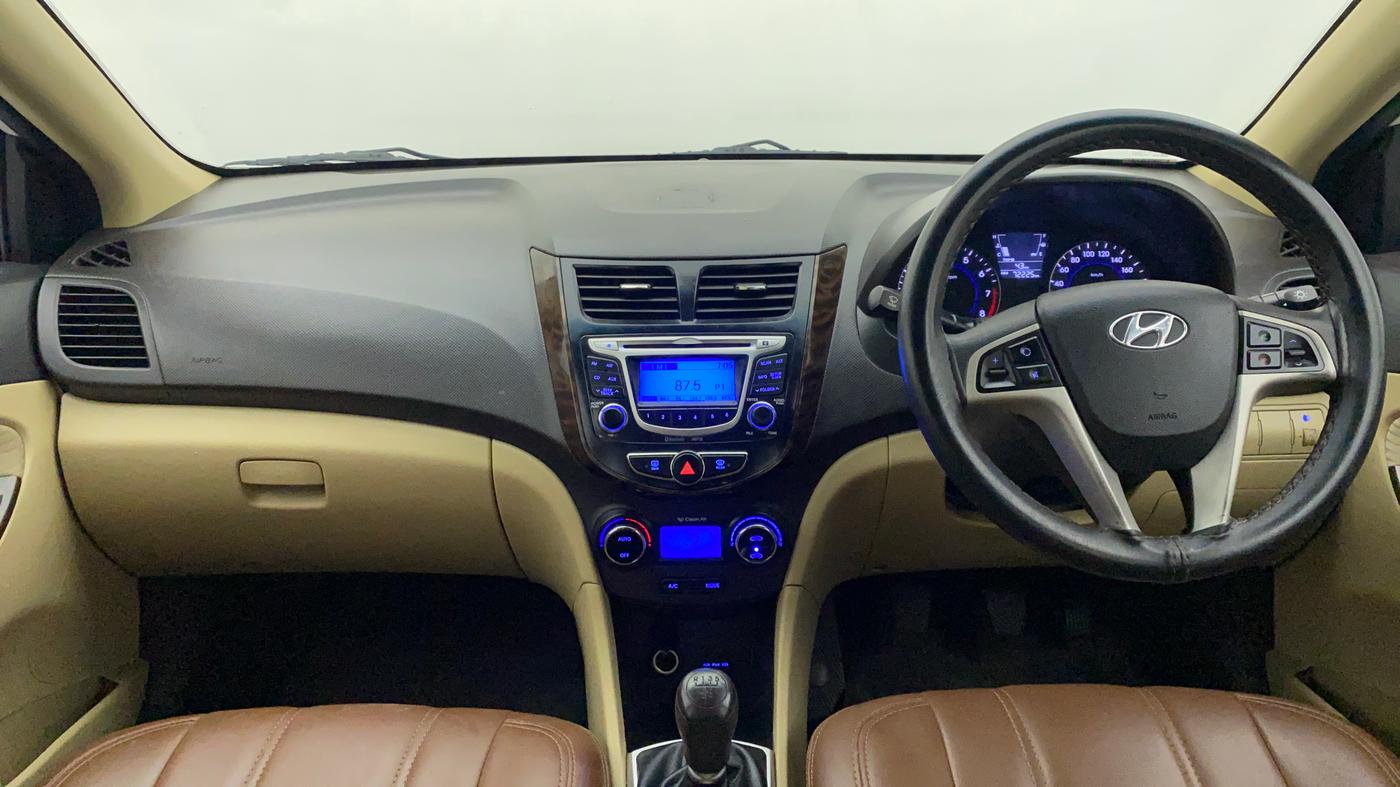 2014 Hyundai Verna FLUIDIC 1.6 VTVT SX, Petrol, Manual, 72,116 km, Dashboard