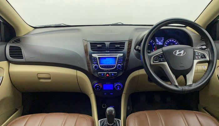 2014 Hyundai Verna FLUIDIC 1.6 VTVT SX, Petrol, Manual, 72,116 km, Dashboard