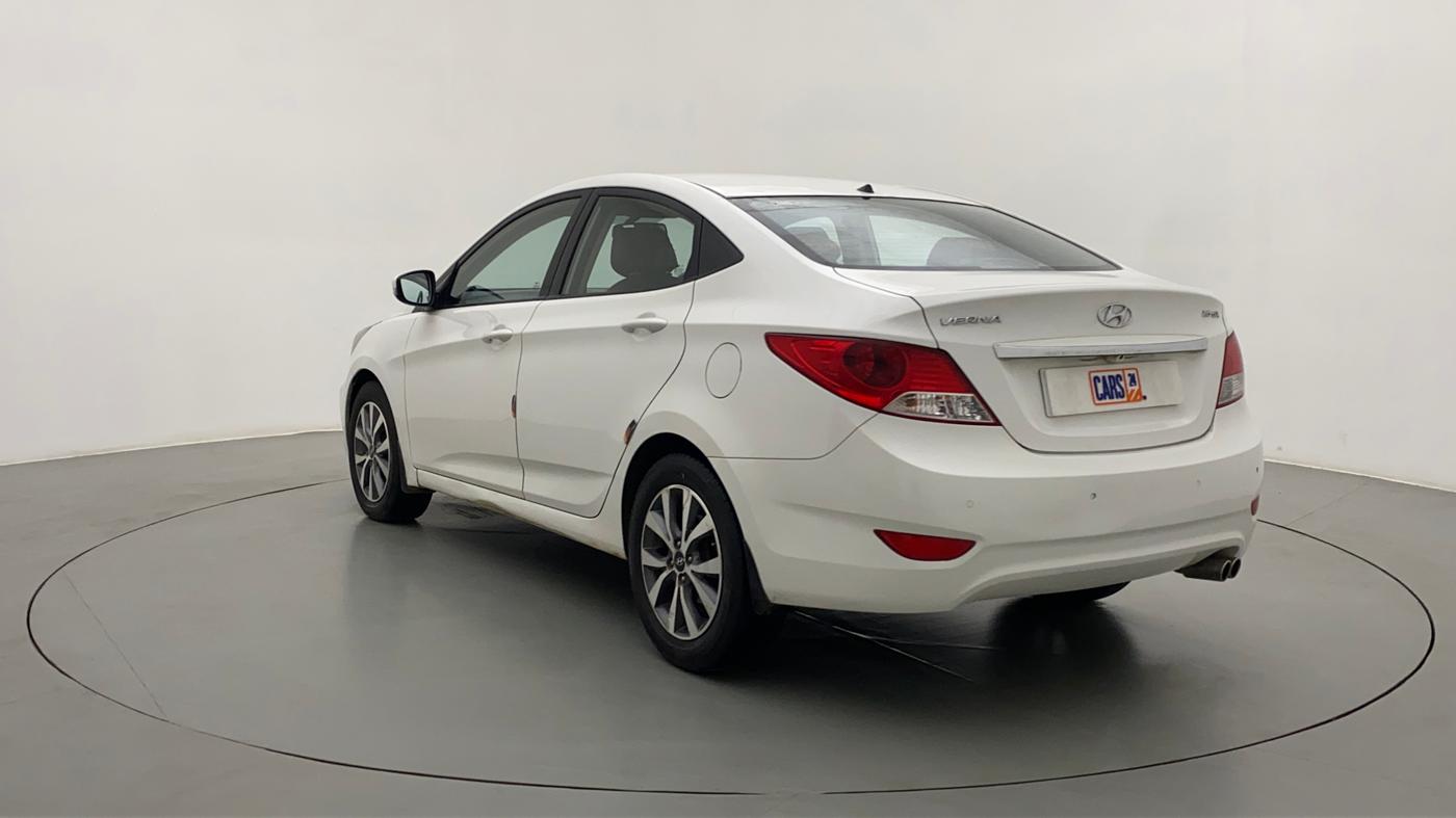 2014 Hyundai Verna FLUIDIC 1.6 VTVT SX, Petrol, Manual, 72,116 km, Left Back Diagonal
