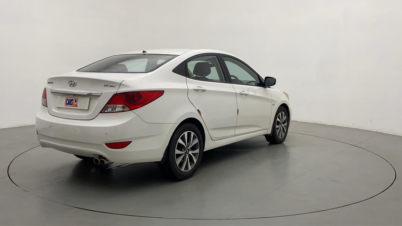2014 Hyundai Verna FLUIDIC 1.6 VTVT SX, Petrol, Manual, 72,116 km, Right Back Diagonal