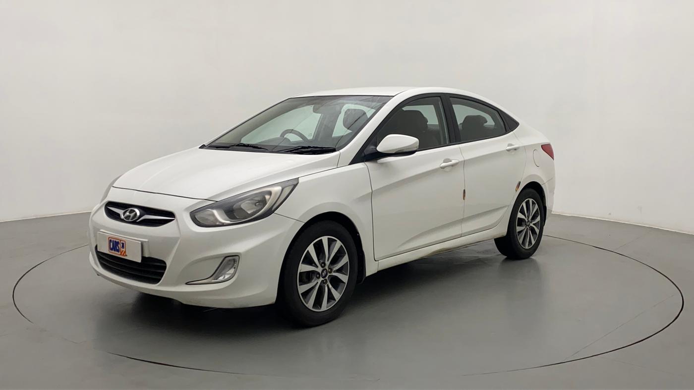 2014 Hyundai Verna FLUIDIC 1.6 VTVT SX, Petrol, Manual, 72,116 km, Left Front Diagonal