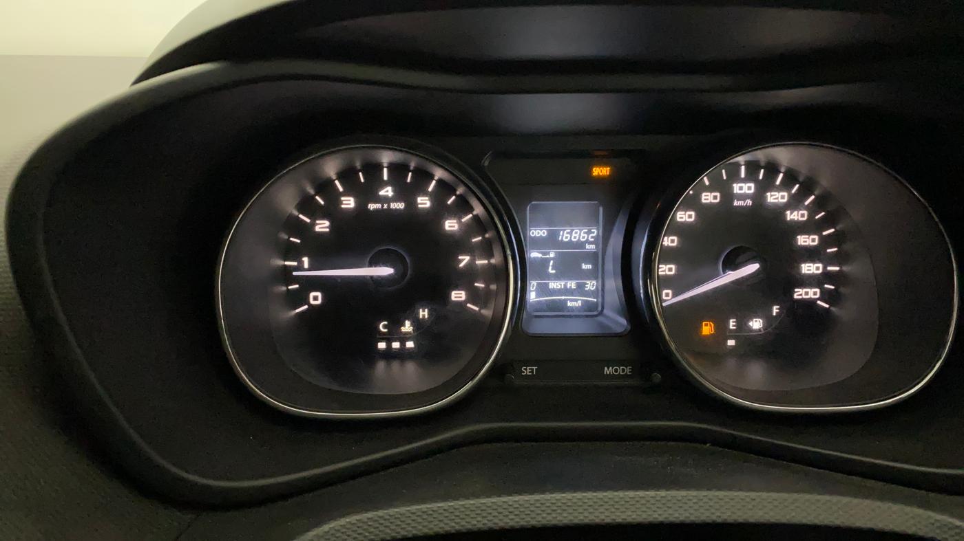 2017 Tata NEXON XZ PLUS PETROL, Petrol, Manual, 16,937 km, Odometer Image