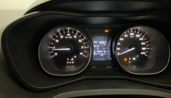 2017 Tata NEXON XZ PLUS PETROL, Petrol, Manual, 16,851 km, Odometer Image