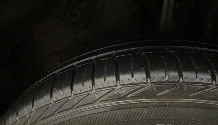 2017 Tata NEXON XZ PLUS PETROL, Petrol, Manual, 16,851 km, Left Rear Tyre Tread