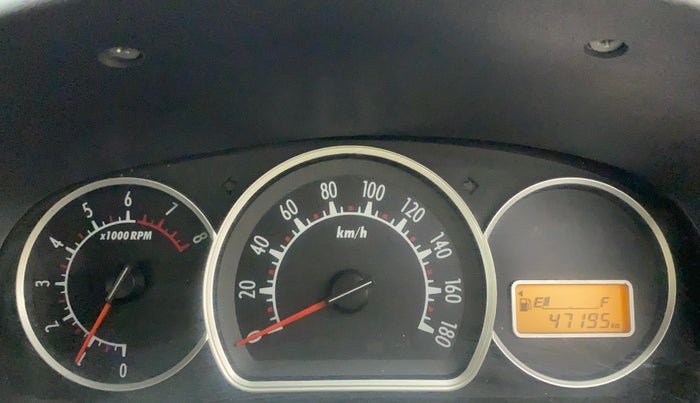 2013 Maruti Alto K10 VXI, Petrol, Manual, 47,195 km, Odometer Image