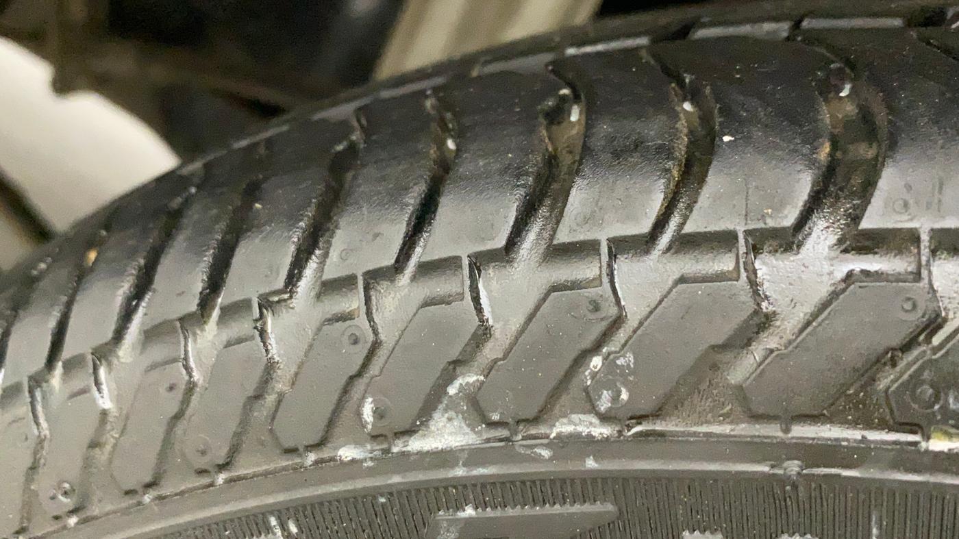 2013 Maruti Alto K10 VXI, Petrol, Manual, 47,195 km, Left Rear Tyre Tread