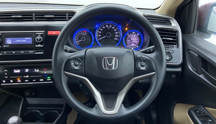 2014 Honda City SV MT PETROL, Petrol, Manual, 30,607 km, Steering Wheel Close Up