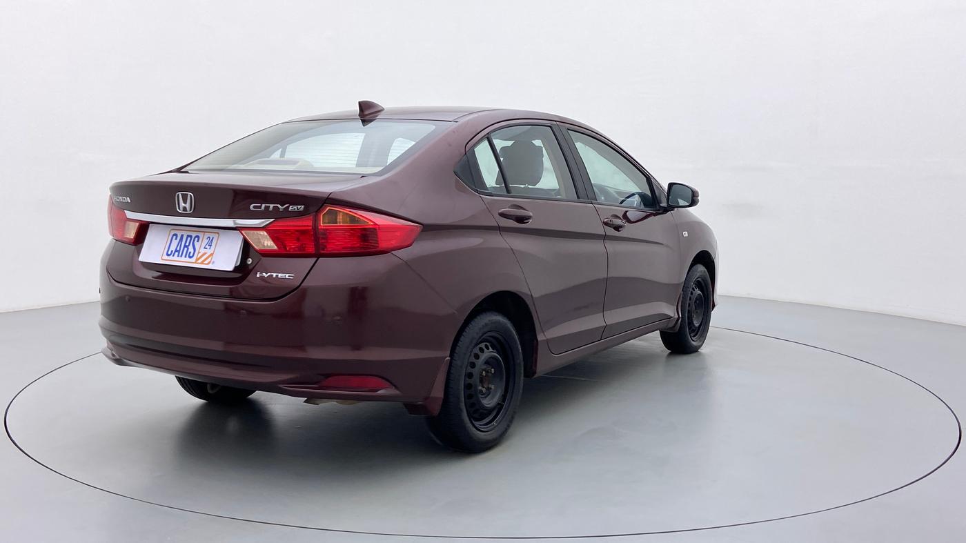 2014 Honda City SV MT PETROL, Petrol, Manual, 30,607 km, Right Back Diagonal
