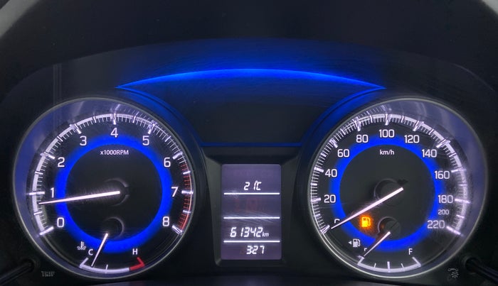 2015 Maruti Baleno DELTA PETROL 1.2, Petrol, Manual, 61,342 km, Odometer Image