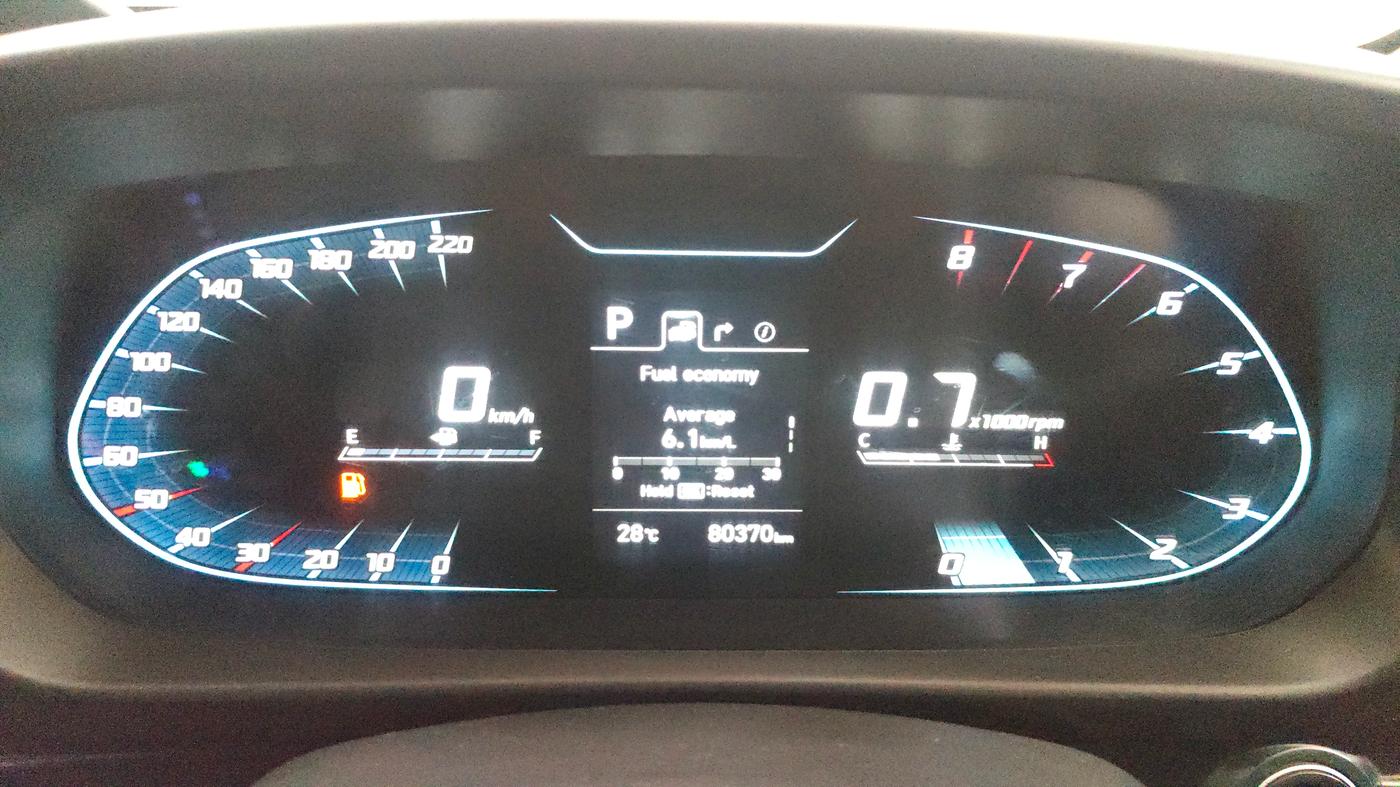 2021 Hyundai NEW I20 ASTA 1.2 AT, Petrol, Automatic, 80,370 km, Odometer Image
