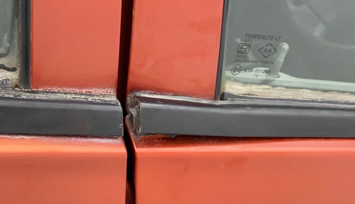 2010 Maruti Alto K10 LXI, Petrol, Manual, 45,370 km, Driver-side door - Weather strip has minor damage