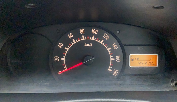 2010 Maruti Alto K10 LXI, Petrol, Manual, 45,370 km, Odometer Image