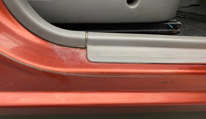 2010 Maruti Alto K10 LXI, Petrol, Manual, 45,370 km, Right running board - Minor scratches