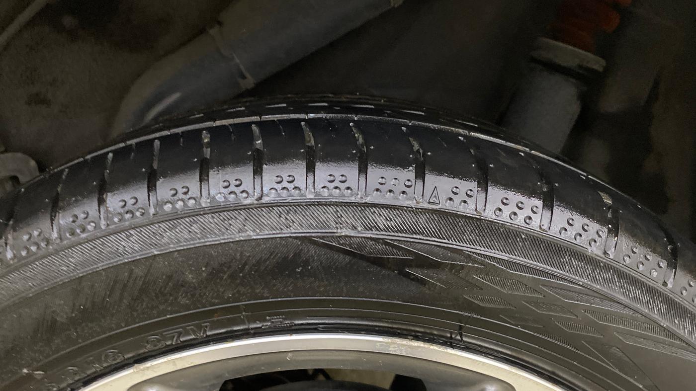 2019 Hyundai Verna 1.6 VTVT SX, Petrol, Manual, 76,057 km, Left Rear Tyre Tread