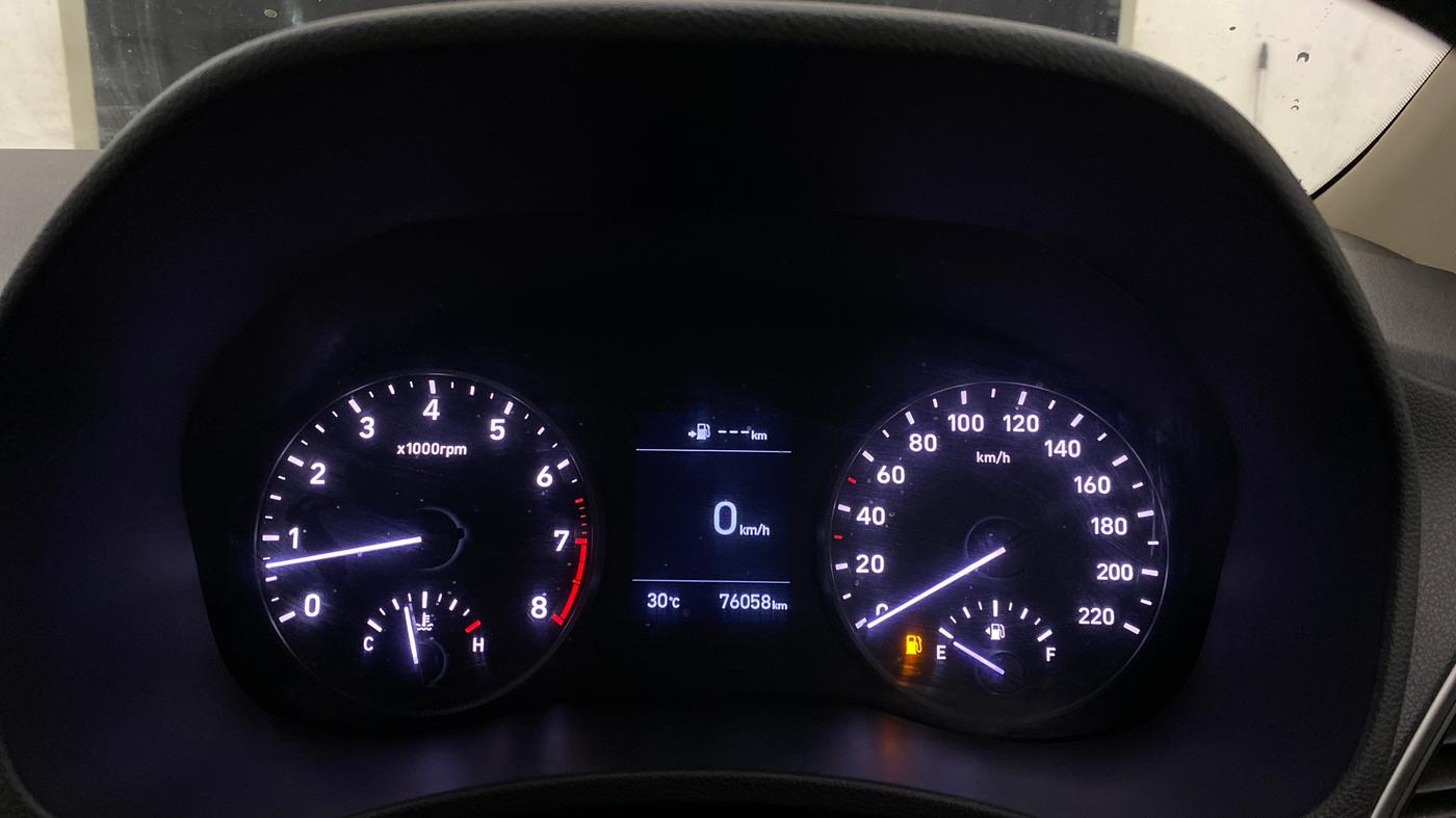 2019 Hyundai Verna 1.6 VTVT SX, Petrol, Manual, 76,057 km, Odometer Image
