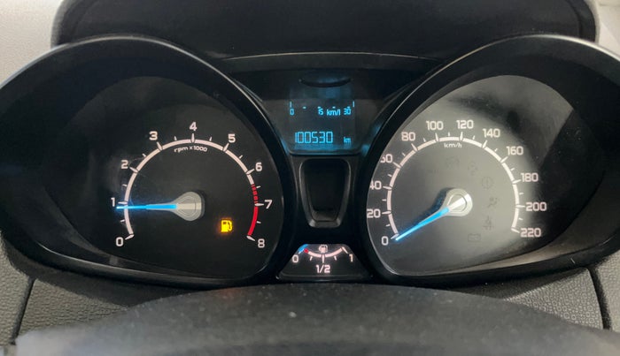 2013 Ford Ecosport TREND 1.5L PETROL, Petrol, Manual, 1,00,513 km, Odometer Image